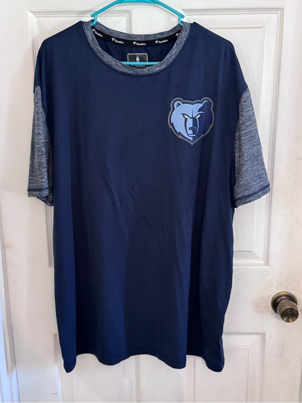 Fanatics Memphis Grizzlies Navy Short-Sleeve Tee size 2XL